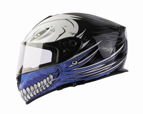 CASCO MAX V127 INTEGRAL C/ANT. DE SOL (BLUE HOLLOW) M